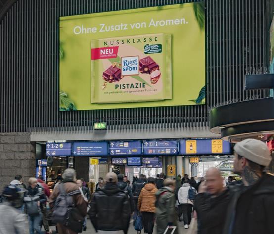 德國(guó)車站廣告