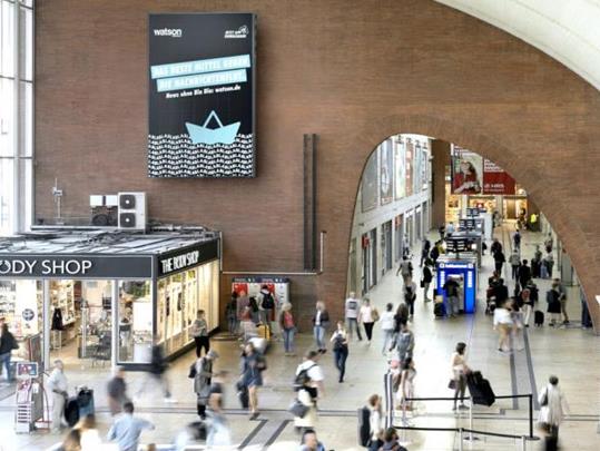 德國(guó)車站廣告