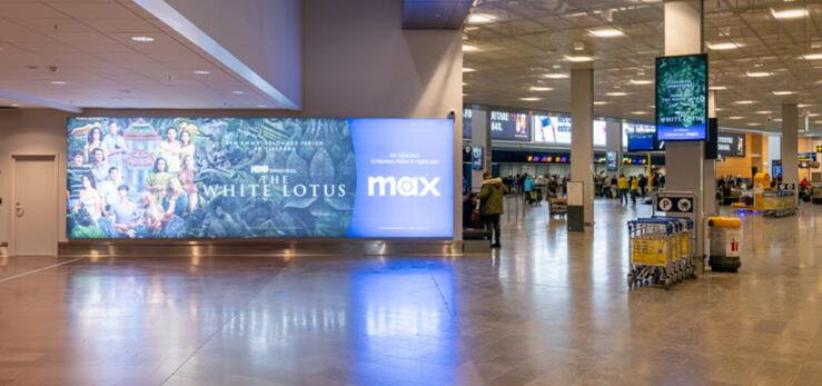 瑞典機(jī)場廣告