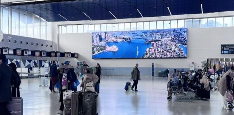 摩洛哥機(jī)場(chǎng)廣告