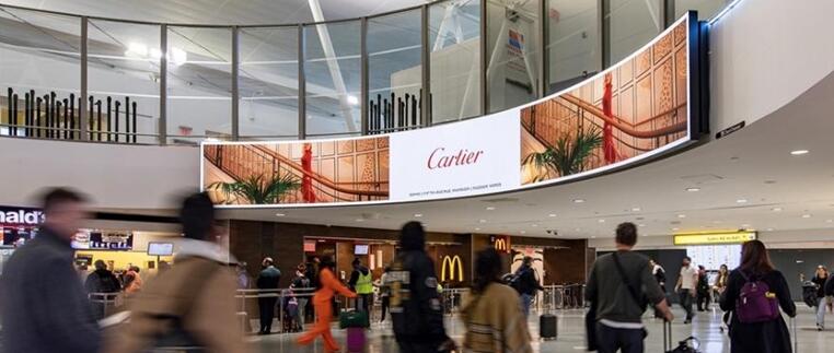 紐約機(jī)場廣告